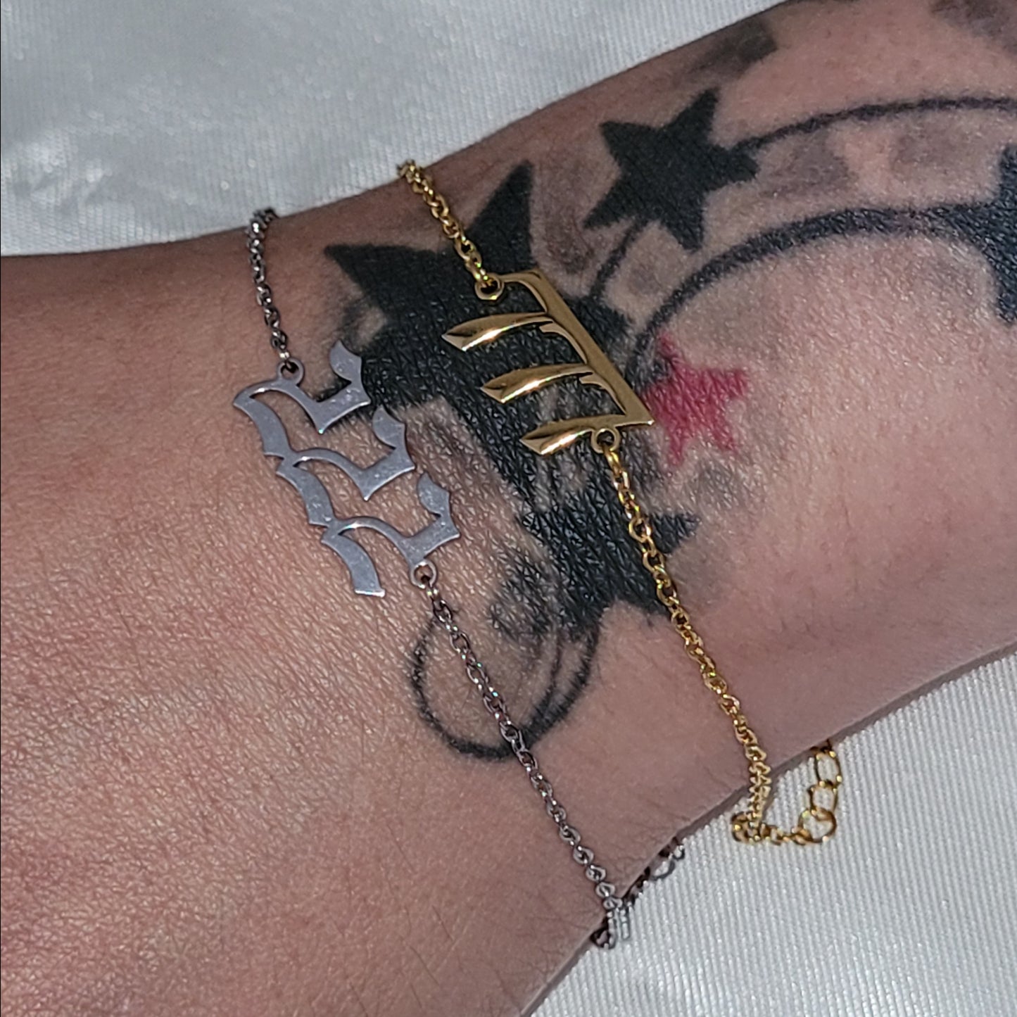 Angel Number (222) Fashion Bracelet (Silver)